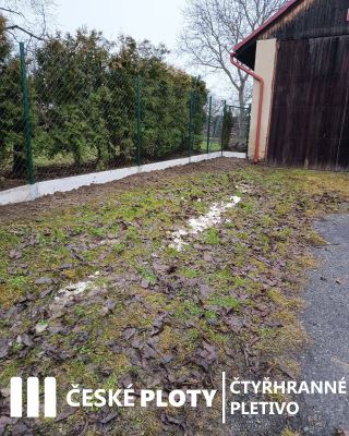 Tento týden jsme opět nezaháleli 💪. Jedna z našich realizací v tomto týdnu byla realizace klasického čtyřhranného pletiva...